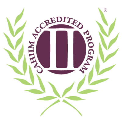 CAHIIM Accredited Program Badge